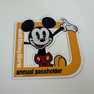 Disney Annual Pass magnet